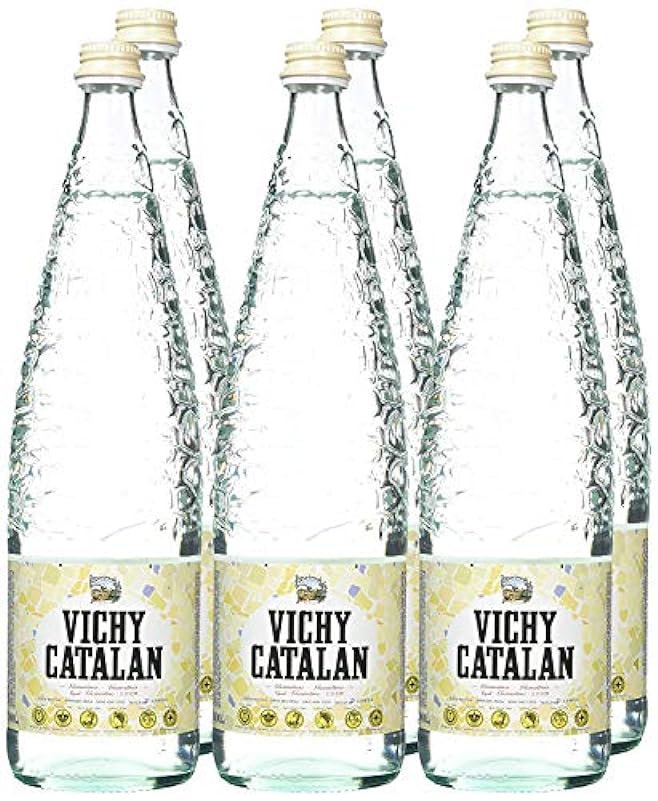 Vichy Catalán Acqua Frizzante Bottiglia di Vetro da 1 L