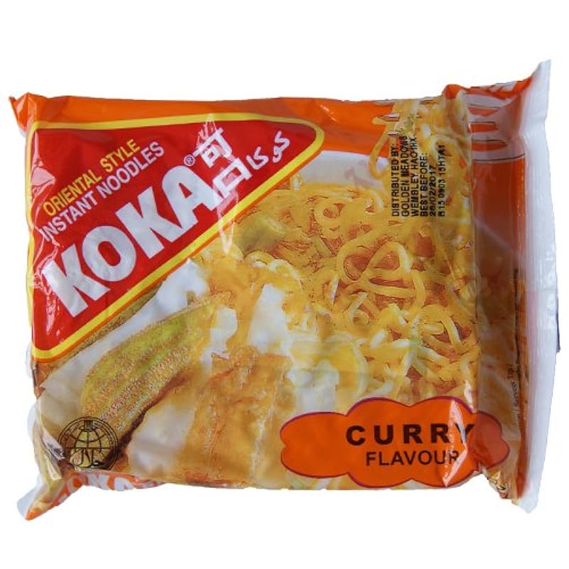 Koka Oriental Style Instant Noodles - Curry Flavour - 3
