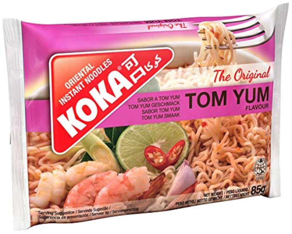Koka Noodles Tomyam Flavour - Tagliatelle istantanee, s