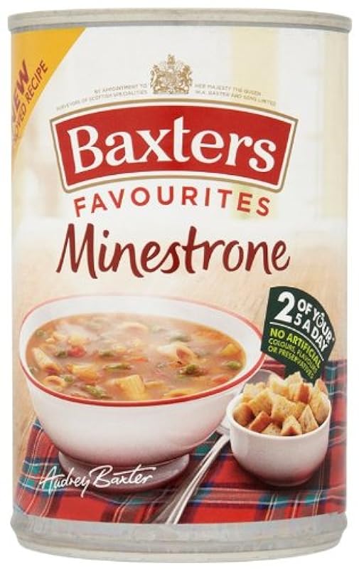 Baxters Favourites Minestrone Zuppa 400 g (confezione d