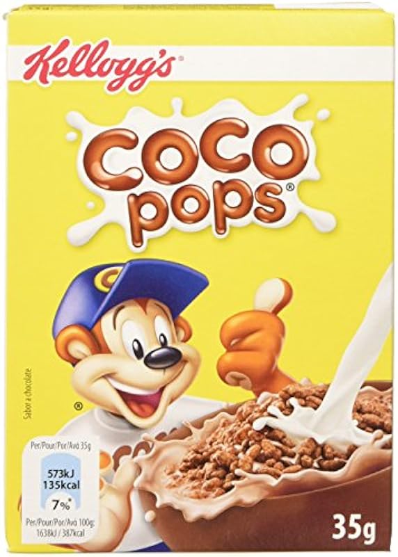 Kellogg´s Coco Pops Cereali e Muesli - Confezione da 40 x 35 gr