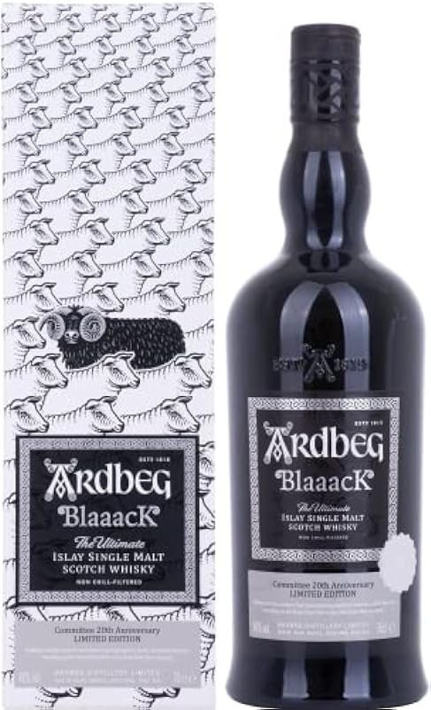 Ardbeg BlaaacK Committee 20th Anniversary Limited Edition 46% Vol. 0,7l in Giftbox