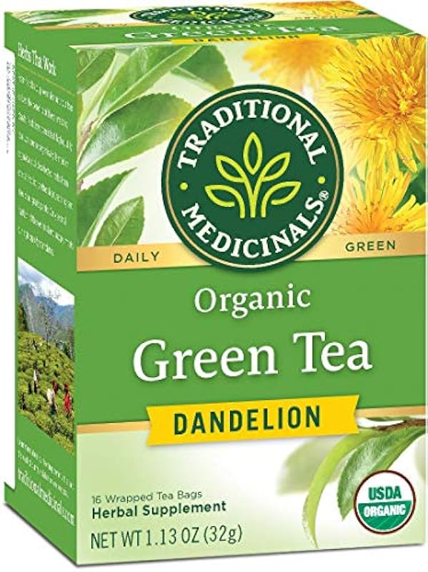 Traditional Medicinals Organic Tea, Dandelion, 16 Count