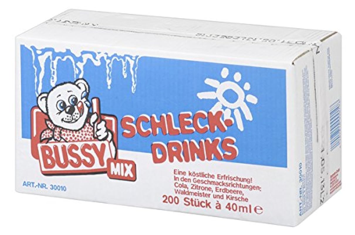 Bussy Mix 400x 40ML Schleck Drinks Misti