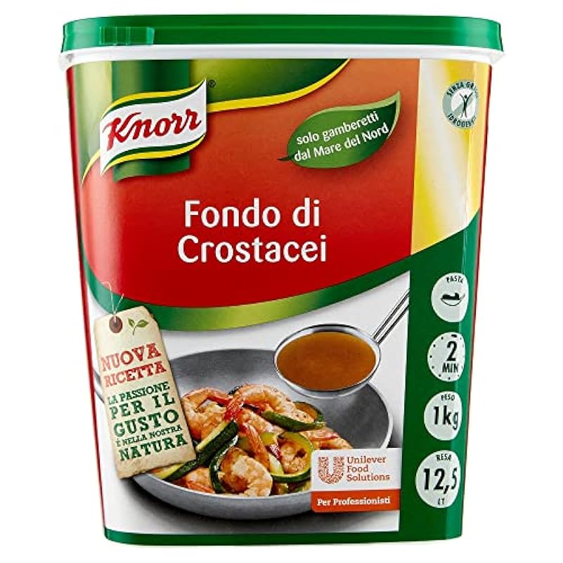 Knorr Fondo di Crostacei in Pasta - 1 Kg, Large