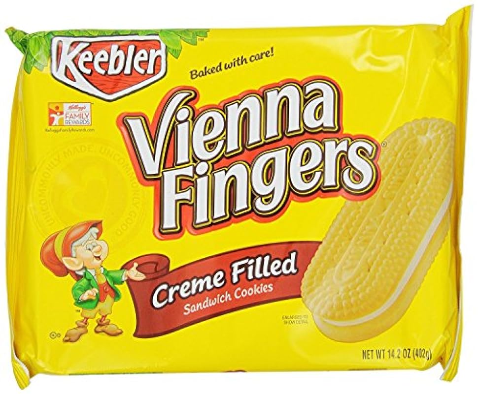 Keebler Vienna Fingers, confezione da 3 pezzi