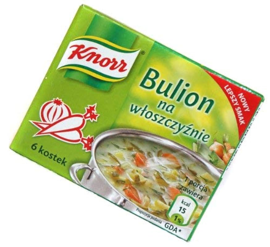 Knorr - Confezione da 3 cubetti per verdure, 3 x 60 g