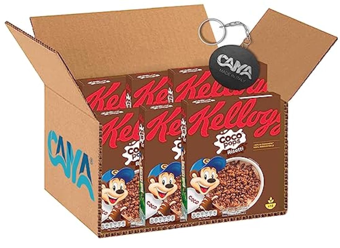 6X Coco Pops Risetti Cereali di Riso Soffiato al Ciocco